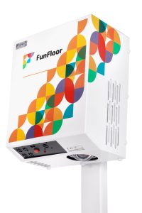 Proyector interactivo juegos de suelo